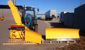 Снегоочиститель фрезерно-роторный ДЭМ-124-01